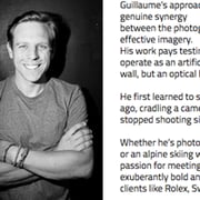 Photographer Bio: A Polished Piece for Guillaume Megevand